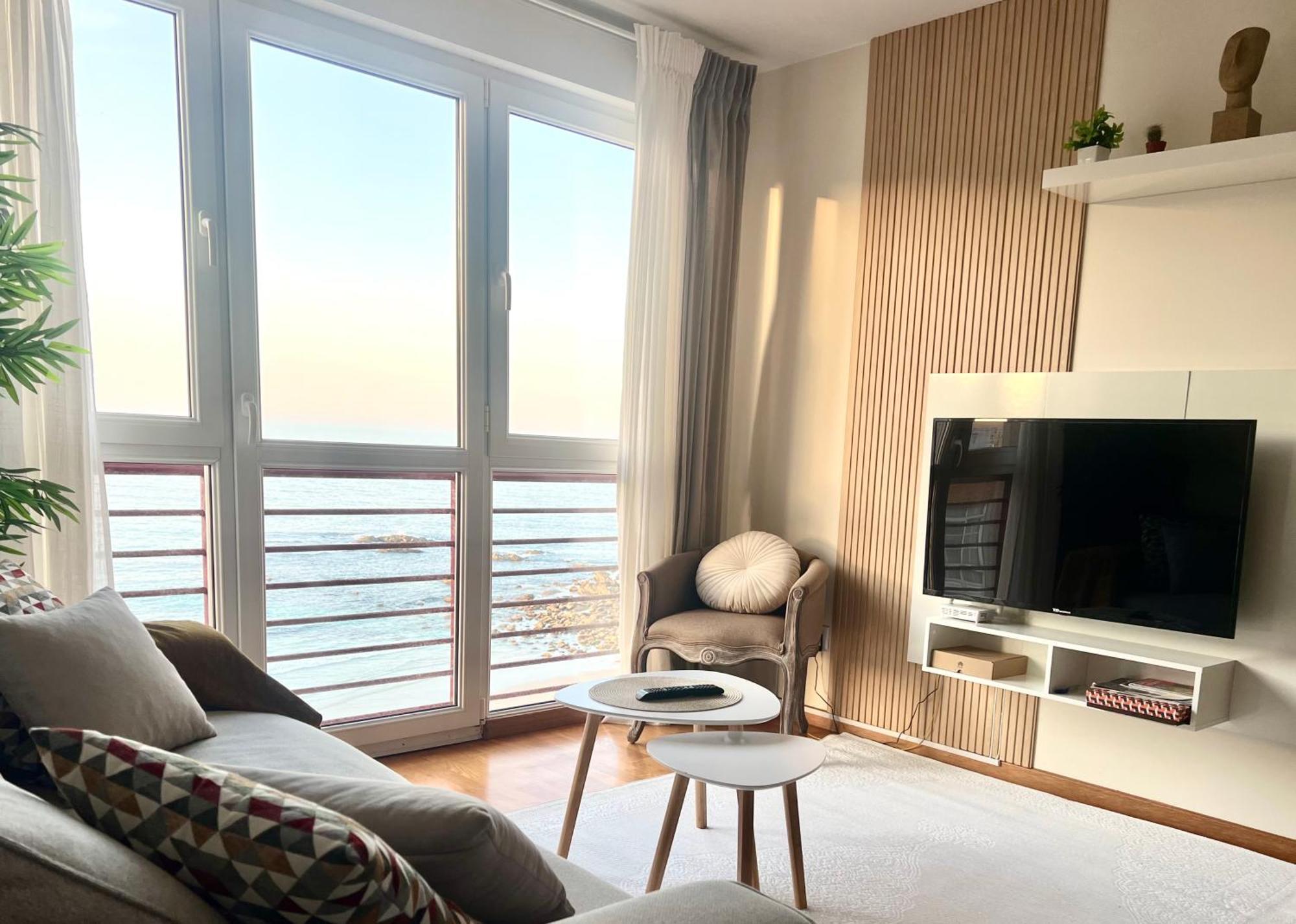 Apartamento Garua Malpica de Bergantiños Exterior foto